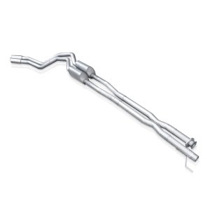 Ford F-250 Performance Exhaust - Stainless Works - Cat Back with X-Pipe and Dual S-Tube Mufflers - Polished - `11-`16